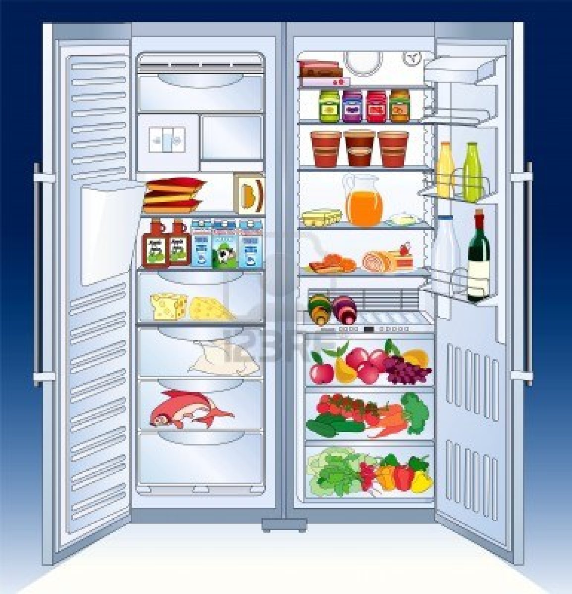 cleaning fridge clipart - photo #38